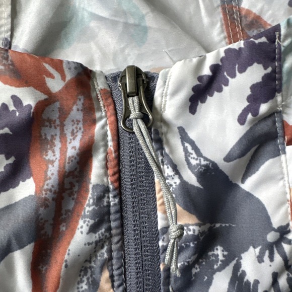 Columbia Womens Size Medium Side Hill Magnolia Floral Printed Windbreaker Jacket - Picture 5 of 13